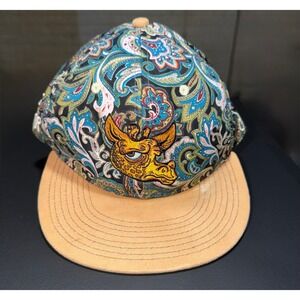 Rare Vintage Grassroots California VGxMR Limited Edition Paisley Snapback Hat